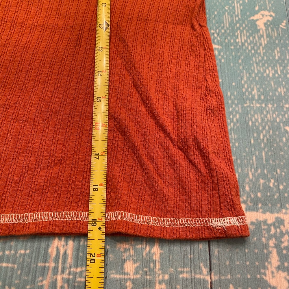 Textured Rust Pajama Set - Picture 6 of 15